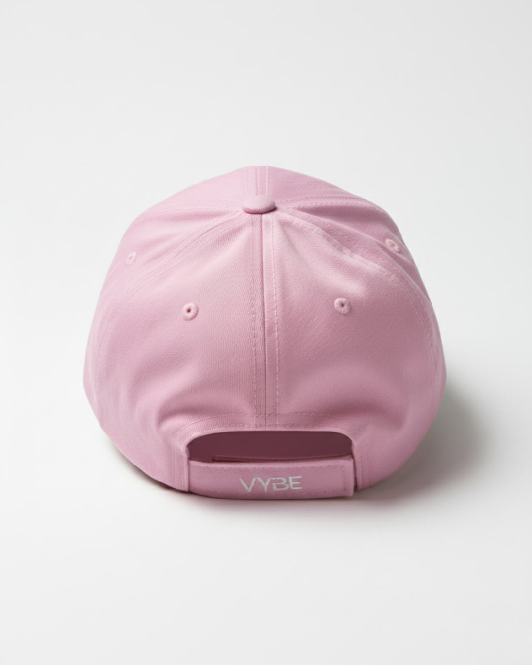 VYBE cap in Arrosa – blush pink unisex athleisure cap for everyday wear