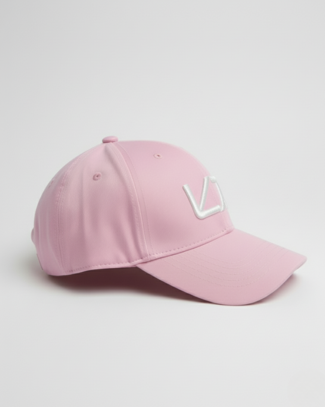 VYBE cap in Arrosa – blush pink unisex athleisure cap for everyday wear