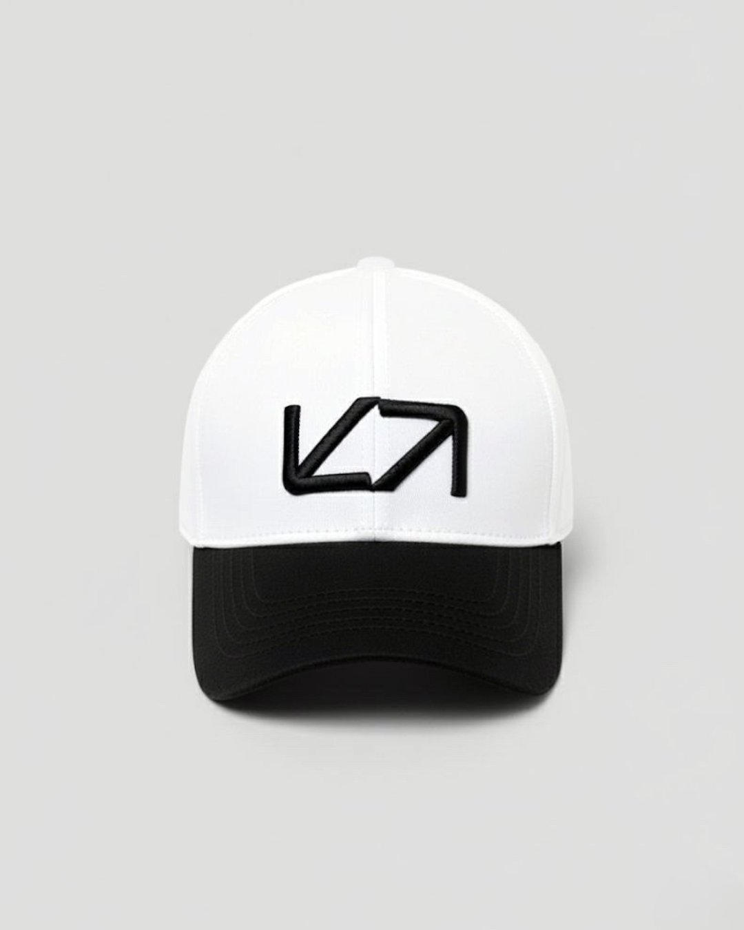 VYBE cap in Shvet – crisp white premium unisex cap for active lifestyle